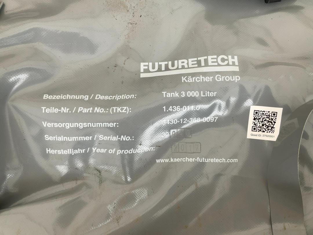 Photo '6' of Karcher Futuretech Flexible Water Tank 3000L Photo '6' of Karcher Futuretech Flexible Water Tank 3000L