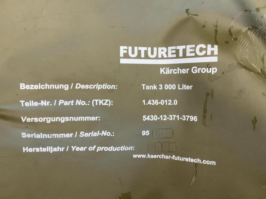 Photo '7' of Karcher Futuretech Flexible Water Tank 3000L