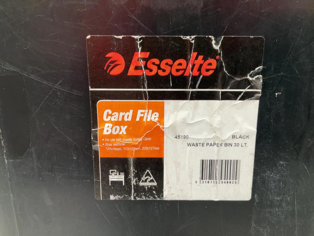Photo '2' of 3 Esselte Card file boxes Photo '2' of 3 Esselte Card file boxes