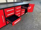 Thumbnail '2' of Workbench on Castors - 12 Draw / 2 Storage Cupboards - 10FT  *NEW*