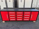Thumbnail '1' of Workbench on Castors - 12 Draw / 2 Storage Cupboards - 10FT  *NEW*