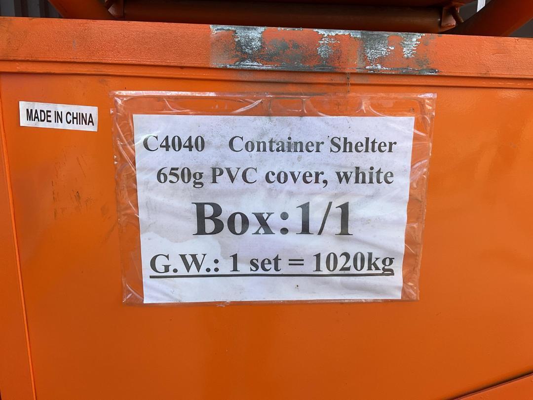 Photo '4' of PVC Container Dome Shelter Kit - 40x40FT - C4040 - No End Wall *NEW* Photo '4' of PVC Container Dome Shelter Kit - 40x40FT - C4040 - No End Wall *NEW*
