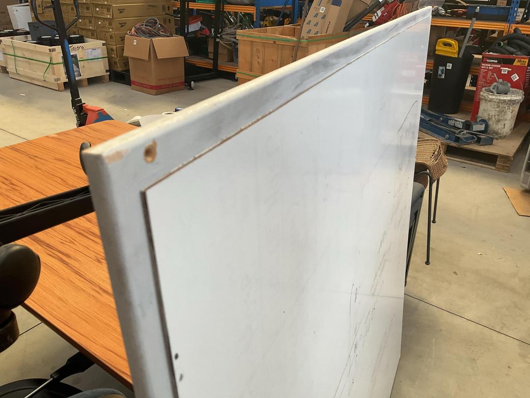 Photo '2' of Large Whiteboard on Wall Mountable Backing MDF