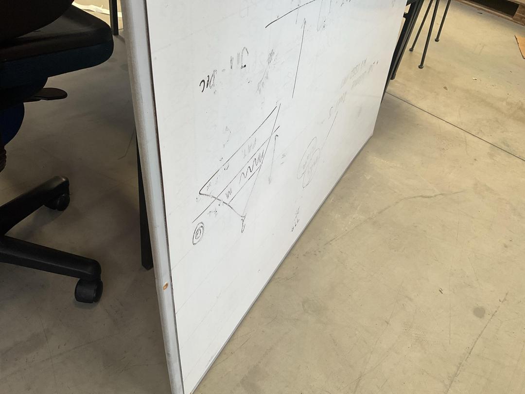 Photo '3' of Large Whiteboard on Wall Mountable Backing MDF