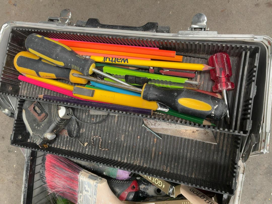 Photo '2' of Tool Box with Assorted Tools