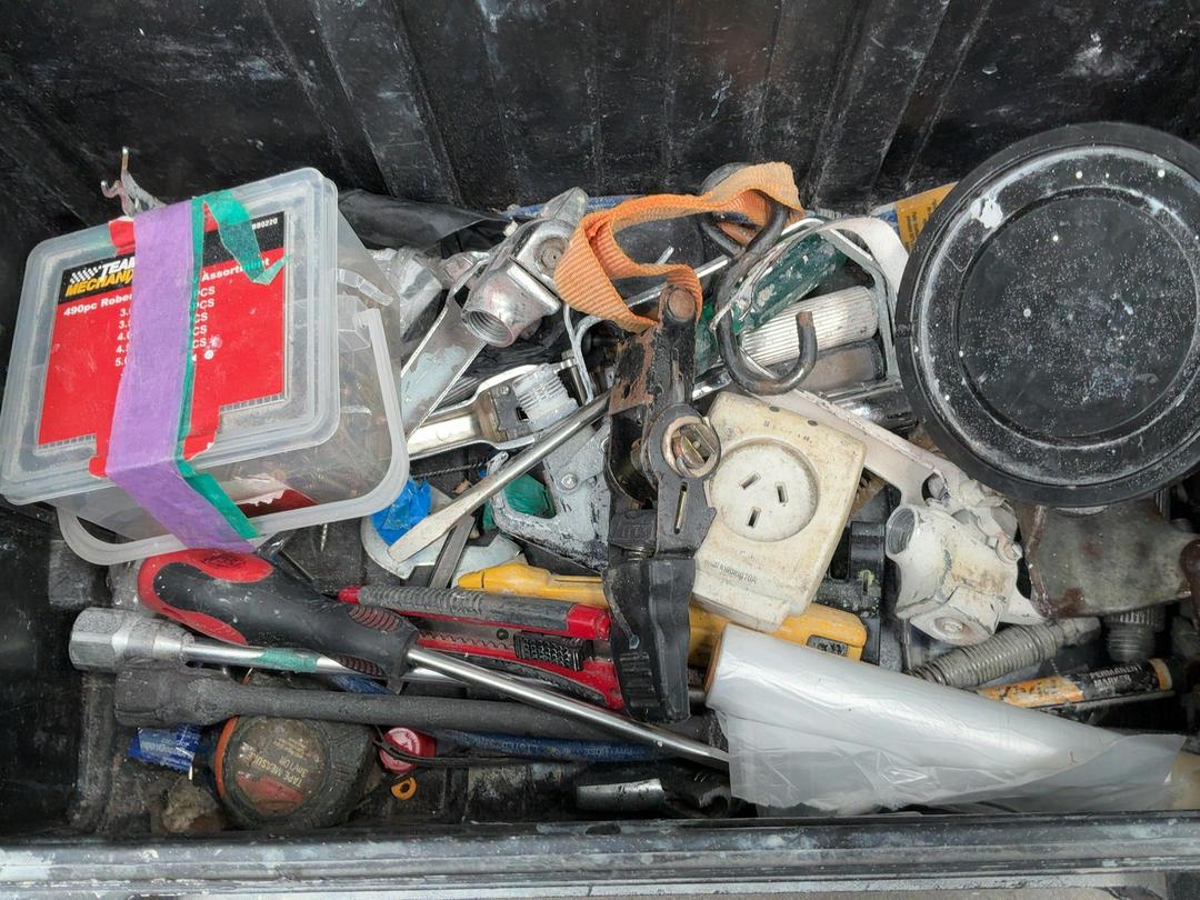 Photo '3' of Tool Box with Assorted Tools Photo '3' of Tool Box with Assorted Tools