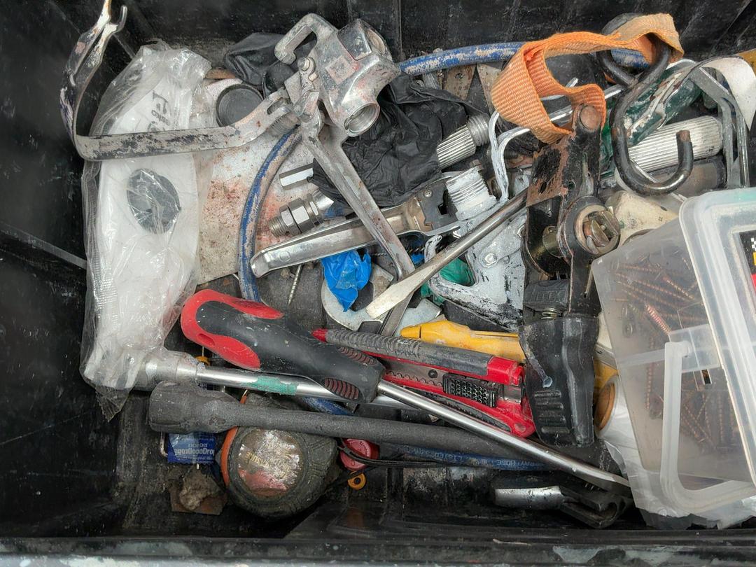 Photo '4' of Tool Box with Assorted Tools Photo '4' of Tool Box with Assorted Tools