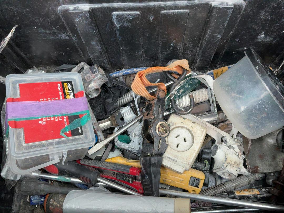 Photo '6' of Tool Box with Assorted Tools Photo '6' of Tool Box with Assorted Tools