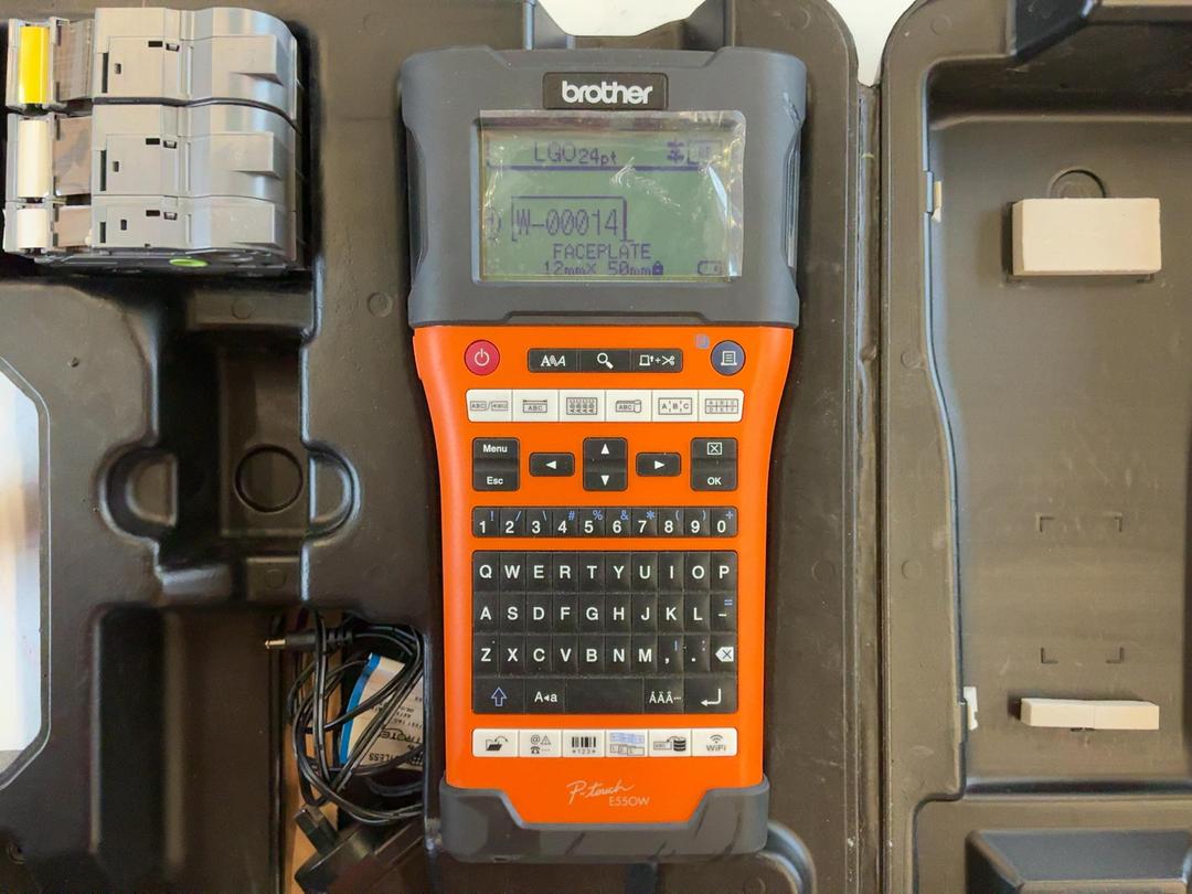 Photo '3' of Brother P-Touch PT-E55OW Label Maker Photo '3' of Brother P-Touch PT-E55OW Label Maker