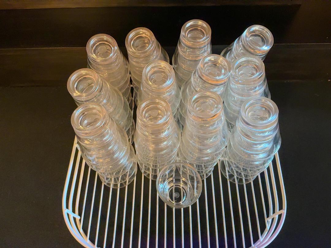 Photo '4' of 61x Plastic Bar Glasses