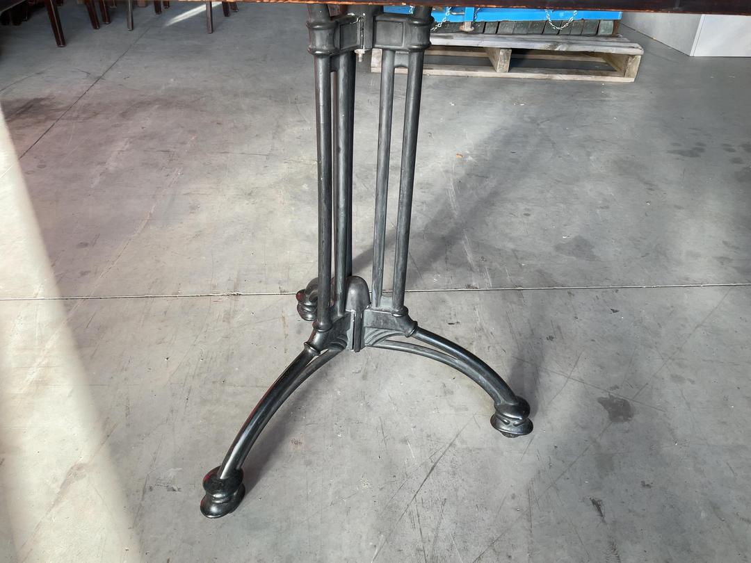 Photo '11' of Wooden-Like Cafe Table with Metal-Like Legs