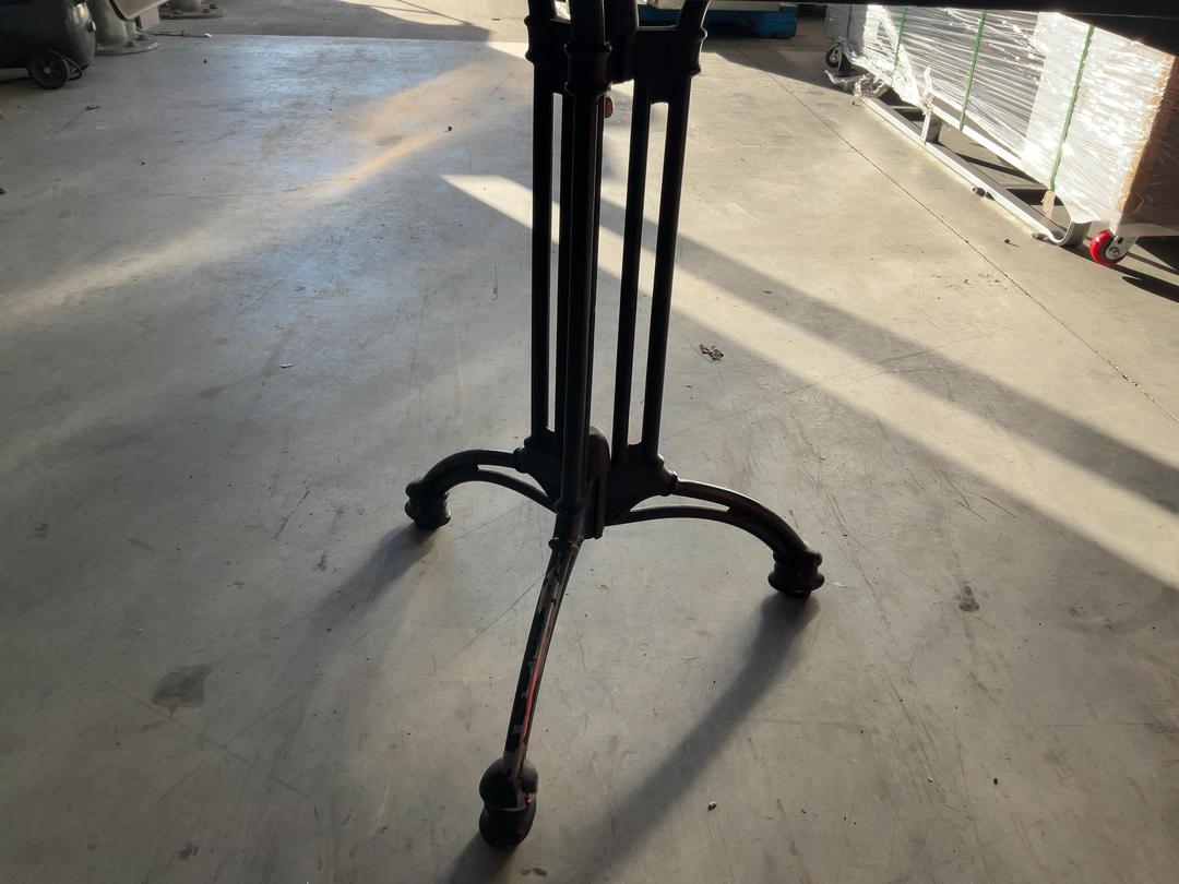 Photo '12' of Wooden-Like Cafe Table with Metal-Like Legs