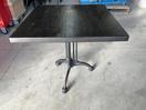 Thumbnail '1' of Wooden-Like Cafe Table with Metal-Like Legs