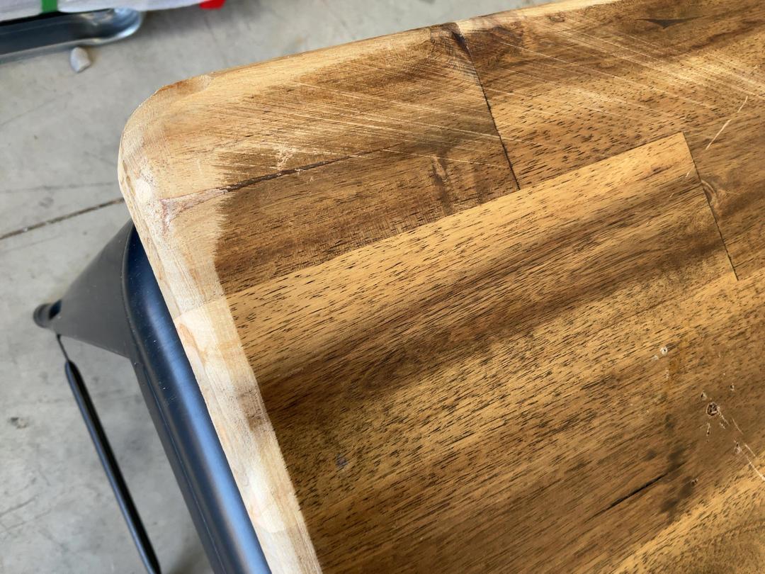 Photo '17' of 3x Wooden-Like Barstools with Metal-Like Legs