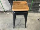 Thumbnail '8' of 3x Wooden-Like Barstools with Metal-Like Legs