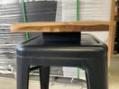 Thumbnail '13' of 3x Wooden-Like Barstools with Metal-Like Legs