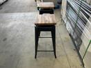 Thumbnail '12' of 2x Wooden-Like Barstools with Metal-Like Legs