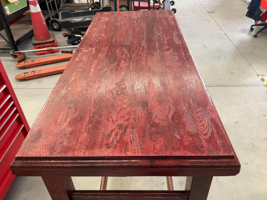 Photo '2' of Redish Brown Coloured Wooden-Like Bar Leaner or Similar