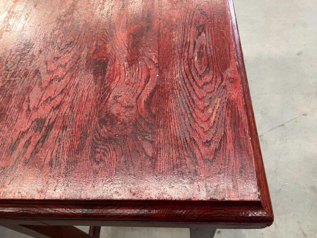 Photo '4' of Redish Brown Coloured Wooden-Like Bar Leaner or Similar