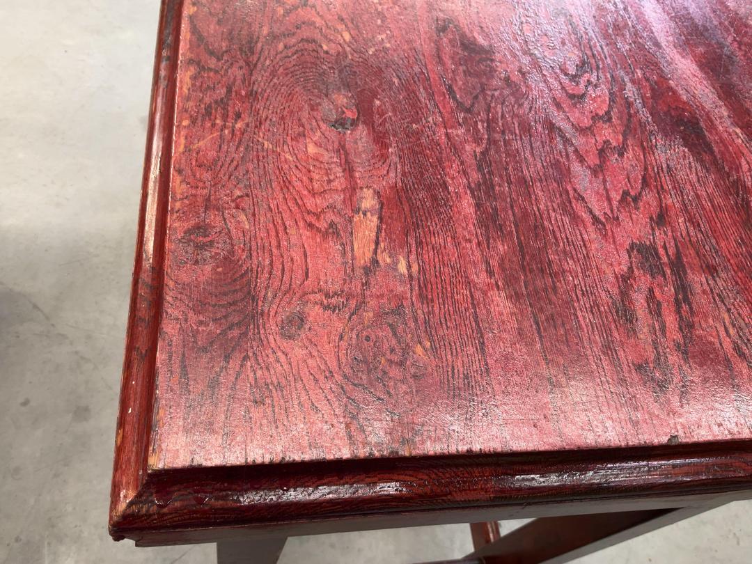 Photo '6' of Redish Brown Coloured Wooden-Like Bar Leaner or Similar