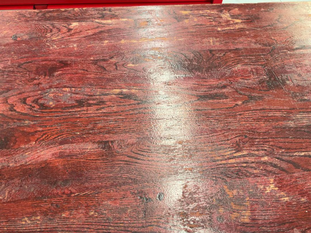 Photo '7' of Redish Brown Coloured Wooden-Like Bar Leaner or Similar