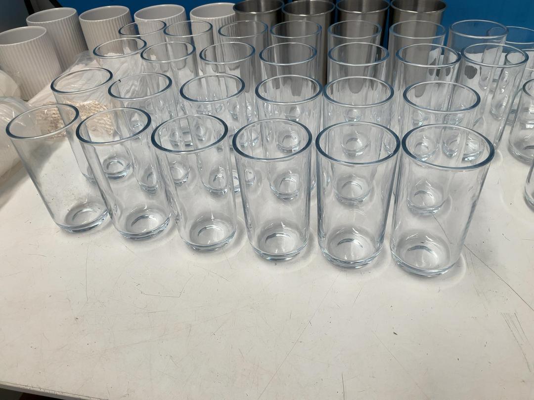 Photo '6' of Drinking Glasses, Paper-Like Straws Etc