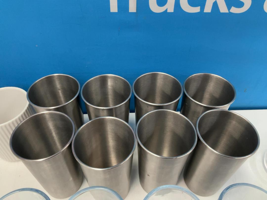 Photo '10' of Drinking Glasses, Paper-Like Straws Etc