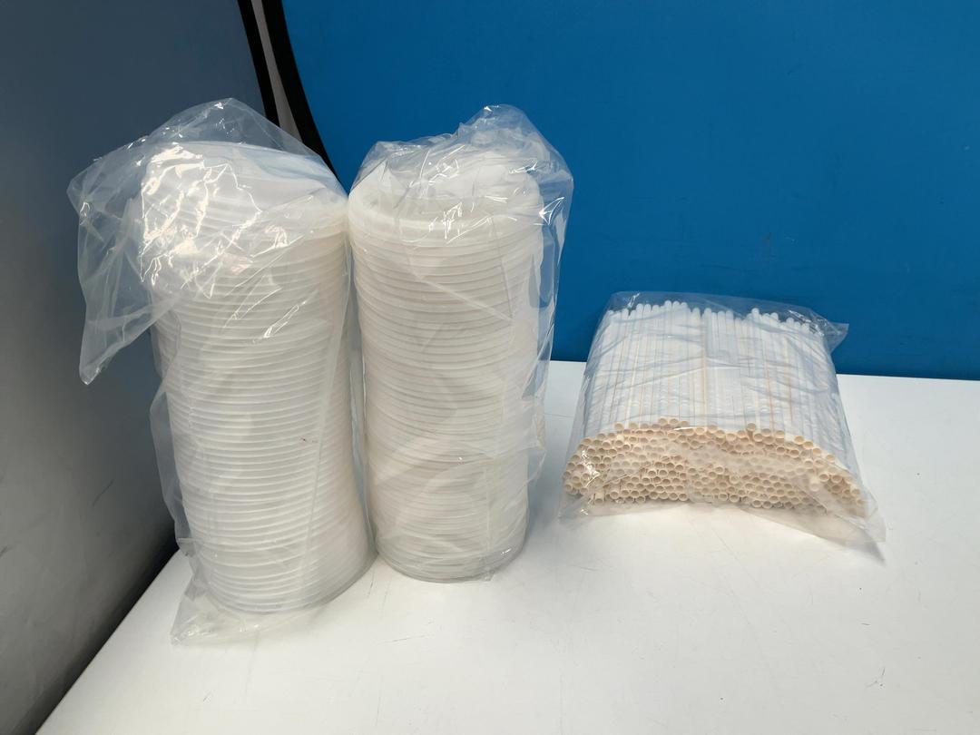 Photo '20' of Drinking Glasses, Paper-Like Straws Etc