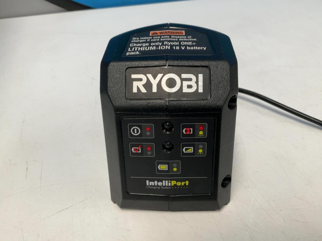 Photo '3' of Ryobi Charger - Model RC18115 - Plug has Been Cut Off