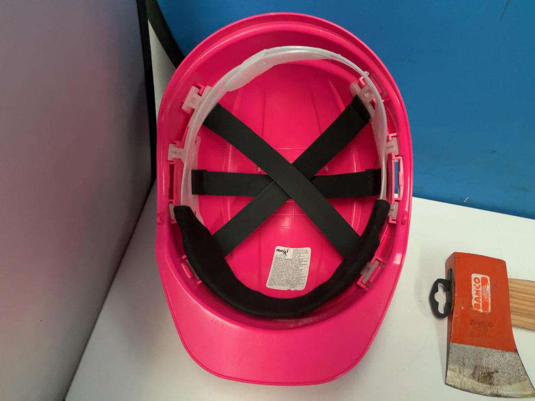 Photo '5' of Various Hand Tools Etc - Pink Hard Hat, Bahco Small Axe Etc Photo '5' of Various Hand Tools Etc - Pink Hard Hat, Bahco Small Axe Etc
