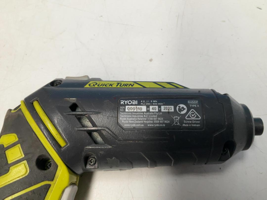 Photo '3' of RYOBI 4v Screw driver Photo '3' of RYOBI 4v Screw driver