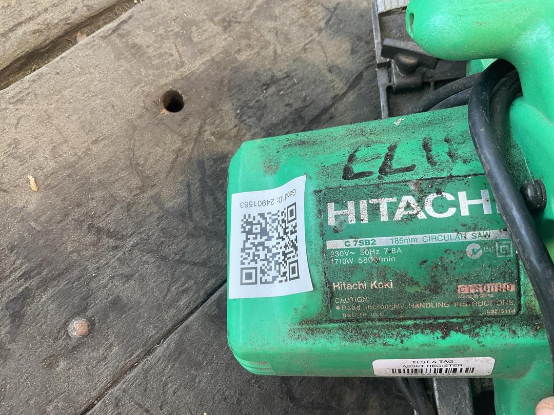 Photo '4' of Hitachi C 7SB2 185mm circular saw Photo '4' of Hitachi C 7SB2 185mm circular saw