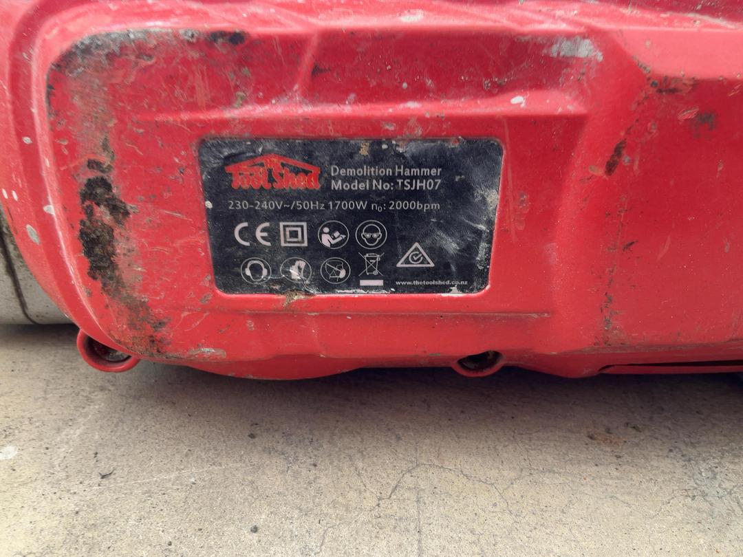 Photo '2' of Toolshed Demolition Hammer