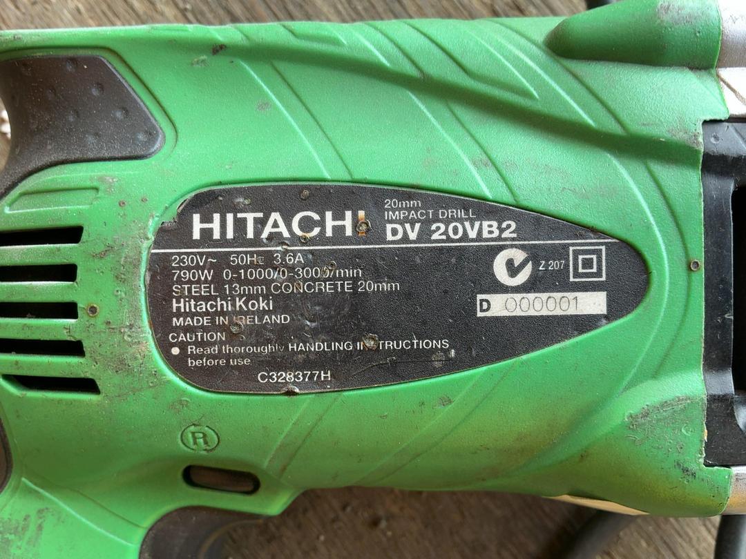 Photo '2' of Hitachi DV20VB2 Impact Drill Photo '2' of Hitachi DV20VB2 Impact Drill