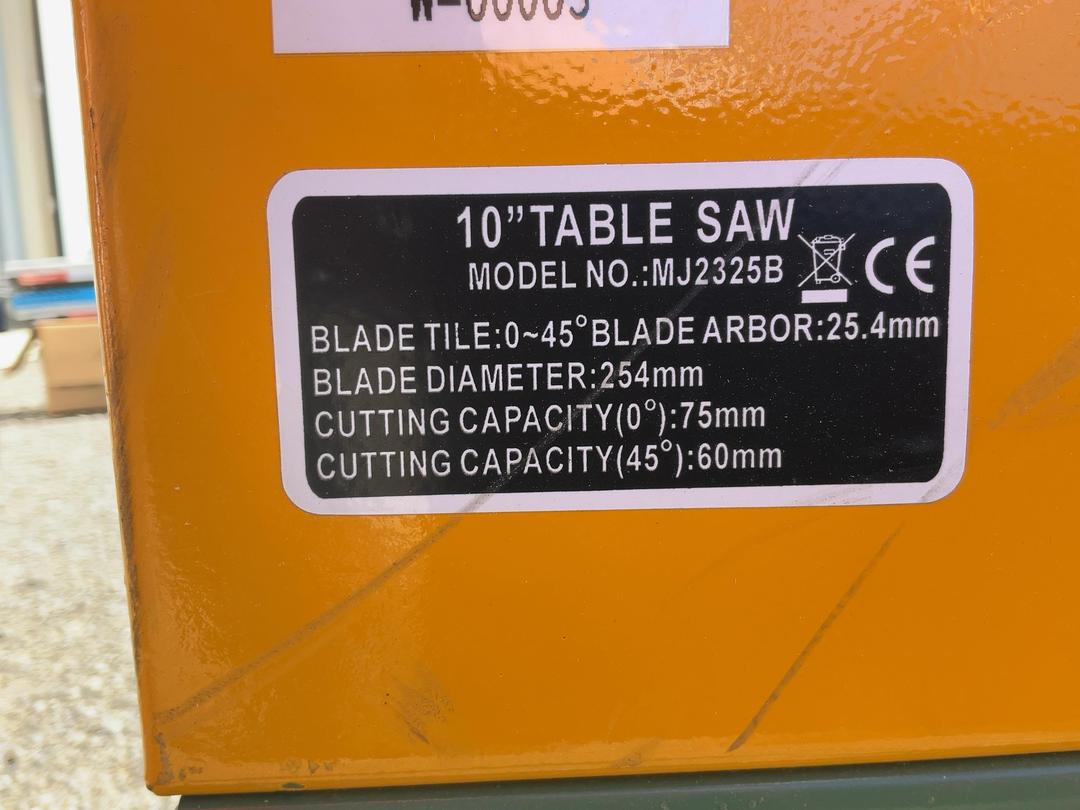Photo '8' of Macma 10inch Table Saw Photo '8' of Macma 10inch Table Saw