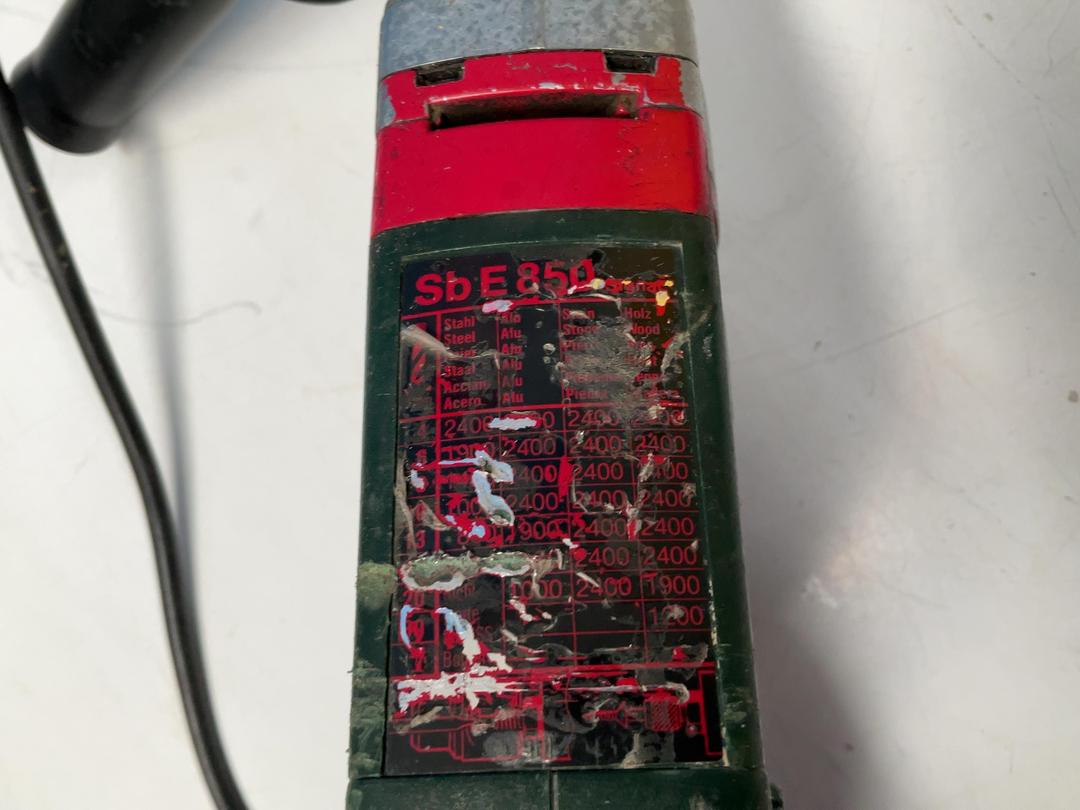 Photo '9' of Metabo Drill or Similar - Model Sb E 850/2S R+L Signal