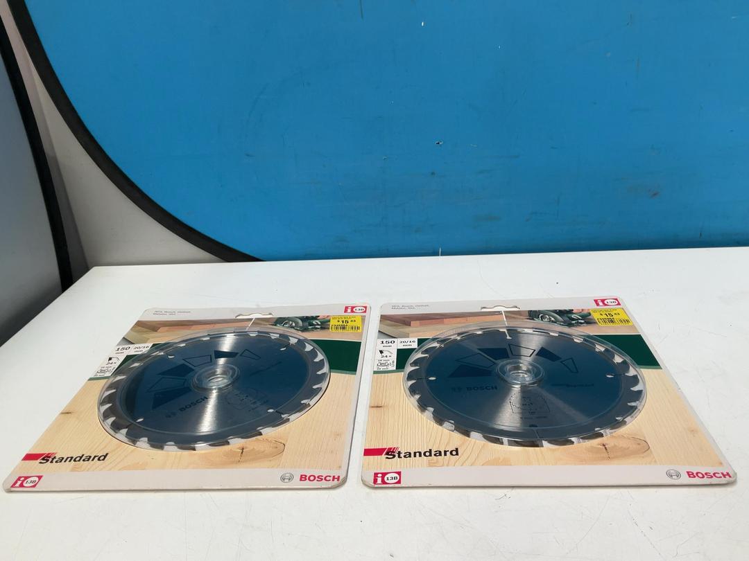 Photo '5' of 2x Bosch Circular Saw Blades - 150mm x 20-24 Photo '5' of 2x Bosch Circular Saw Blades - 150mm x 20-24