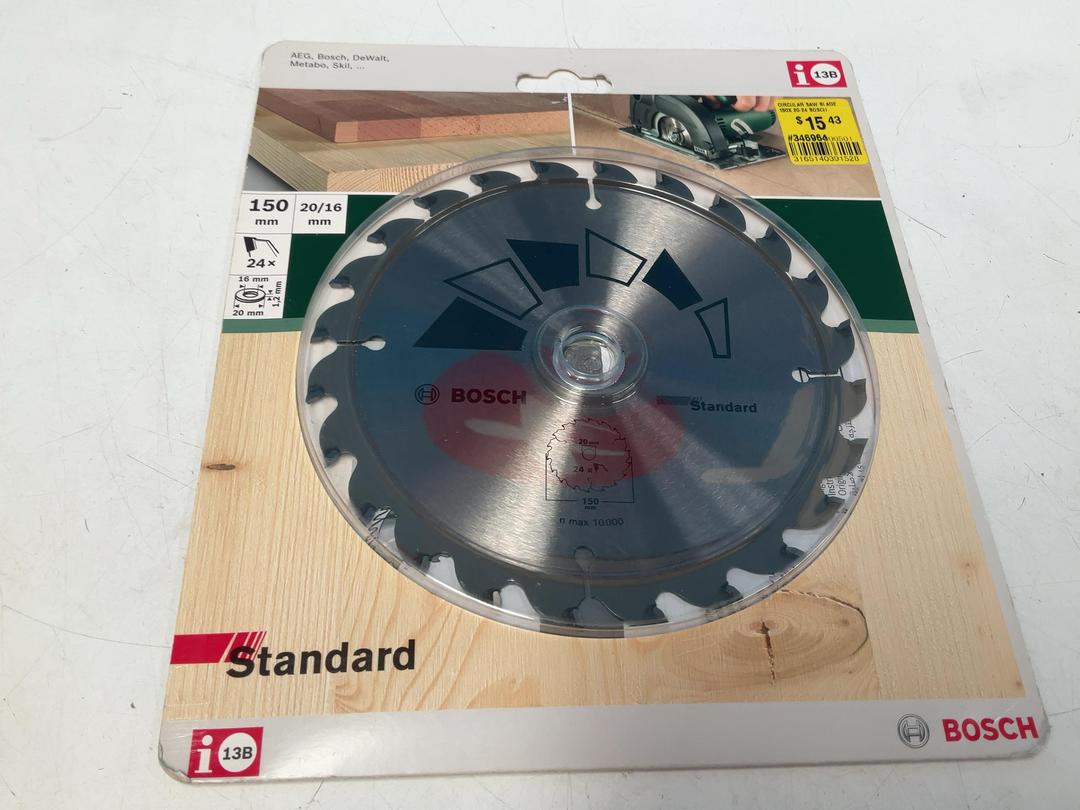 Photo '9' of 2x Bosch Circular Saw Blades - 150mm x 20-24 Photo '9' of 2x Bosch Circular Saw Blades - 150mm x 20-24