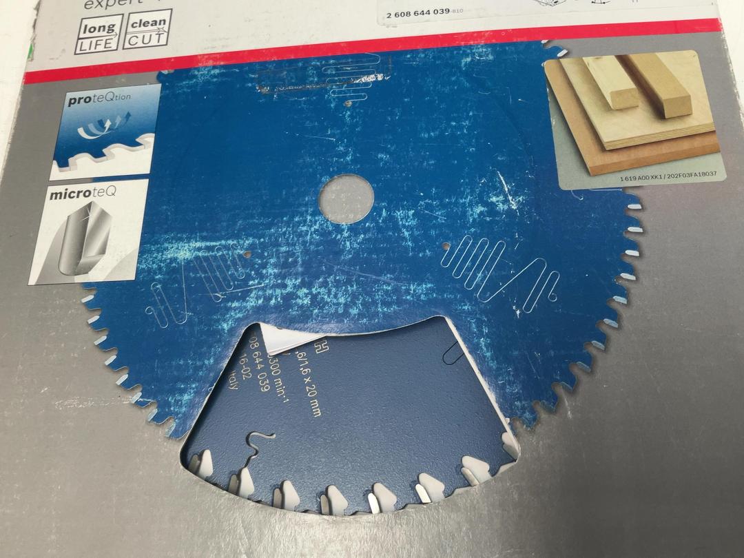 Photo '4' of Bosch Circular Saw Blade - 184mm x 20mm Photo '4' of Bosch Circular Saw Blade - 184mm x 20mm