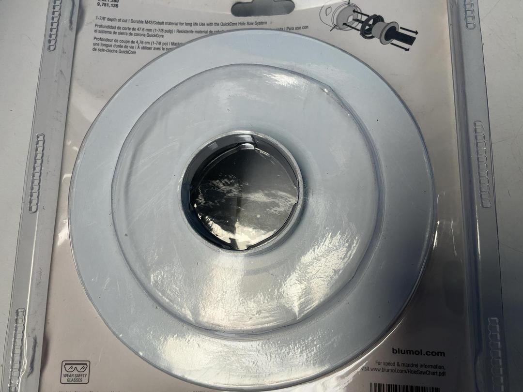 Photo '10' of Blu-Mol Xtreme QuickCore Bi-Metal Holesaw - 152mm Photo '10' of Blu-Mol Xtreme QuickCore Bi-Metal Holesaw - 152mm