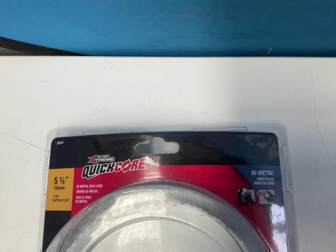 Photo '2' of Blu-Mol Xtreme QuickCore Bi-Metal Holesaw - 133mm Photo '2' of Blu-Mol Xtreme QuickCore Bi-Metal Holesaw - 133mm