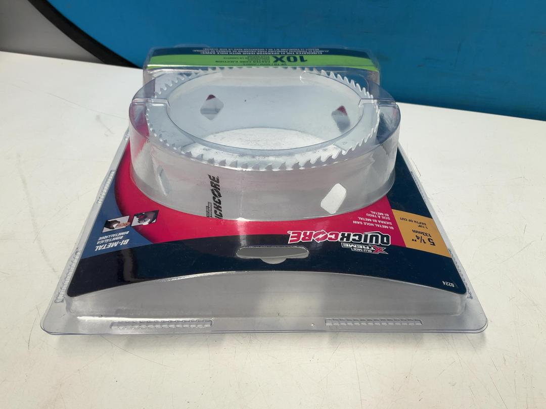 Photo '6' of Blu-Mol Xtreme QuickCore Bi-Metal Holesaw - 133mm Photo '6' of Blu-Mol Xtreme QuickCore Bi-Metal Holesaw - 133mm