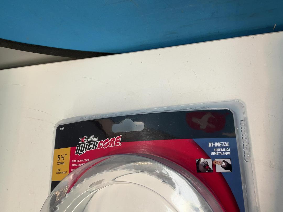 Photo '3' of Blu-Mol Xtreme QuickCore Bi-Metal Holesaw - 133mm Photo '3' of Blu-Mol Xtreme QuickCore Bi-Metal Holesaw - 133mm