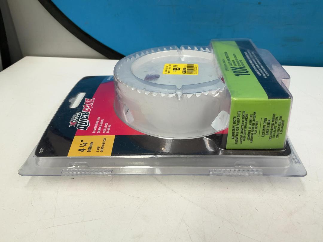 Photo '8' of Blu-Mol Xtreme QuickCore Bi-Metal Holesaw - 108mm
