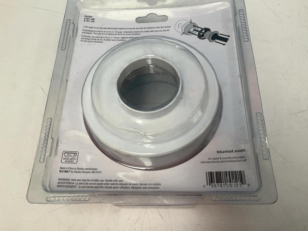 Photo '12' of Blu-Mol Xtreme QuickCore Bi-Metal Holesaw - 108mm