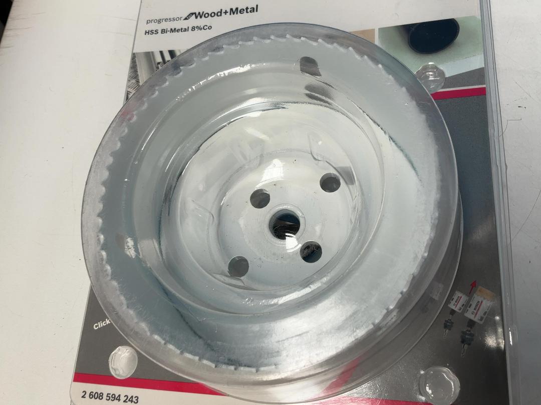 Photo '4' of Bosch Holesaw - Wood and Metal - 114mm Photo '4' of Bosch Holesaw - Wood and Metal - 114mm