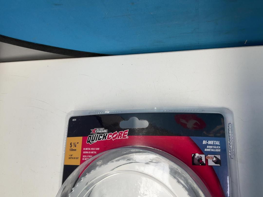 Photo '3' of Blu-Mol Xtreme Quickcore Bi-Metal Holesaw - 133mm Photo '3' of Blu-Mol Xtreme Quickcore Bi-Metal Holesaw - 133mm