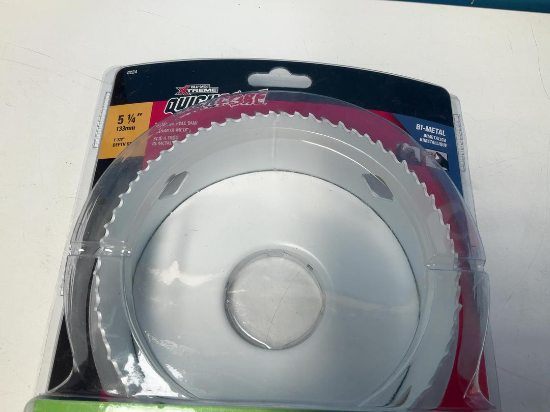 Photo '4' of Blu-Mol Xtreme Quickcore Bi-Metal Holesaw - 133mm Photo '4' of Blu-Mol Xtreme Quickcore Bi-Metal Holesaw - 133mm