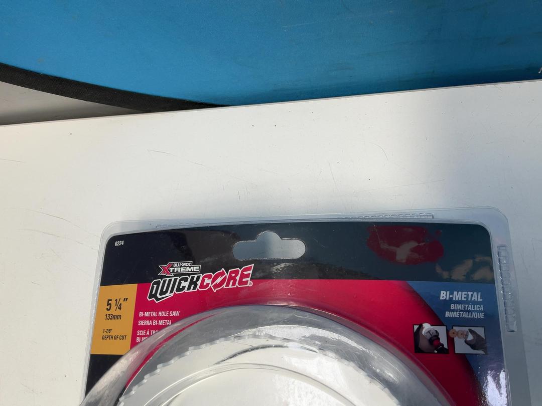 Photo '3' of Blu-Mol Xtreme Quickcore Bi-Metal Holesaw - 133mm Photo '3' of Blu-Mol Xtreme Quickcore Bi-Metal Holesaw - 133mm