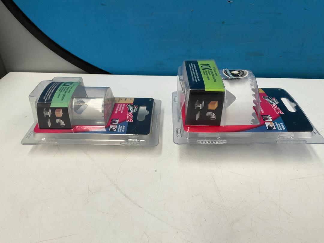 Photo '4' of 2x Blu-Mol Xtreme Quickcore Holesaws - 1x 25mm and 1x 64mm Photo '4' of 2x Blu-Mol Xtreme Quickcore Holesaws - 1x 25mm and 1x 64mm